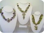 Stunning Sterling Pendants on Beaded Gemstone Necklaces